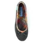 Bow Grey Pump Slipper