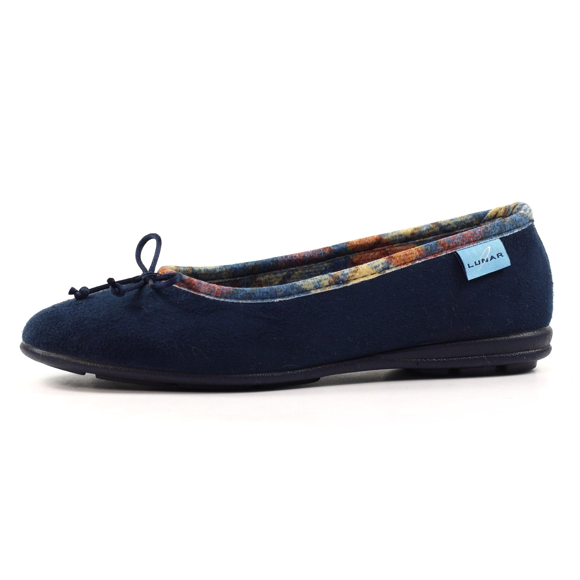 Bow Navy Pump Slipper