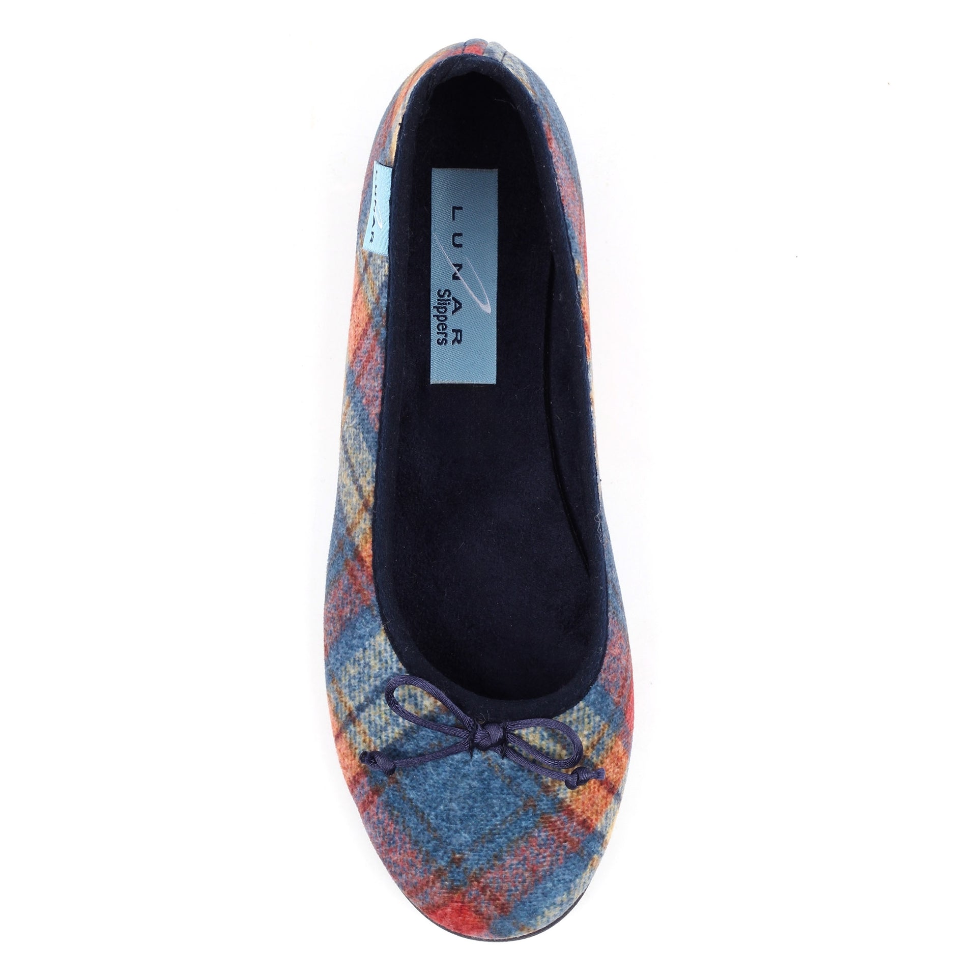 Brie Navy Slipper
