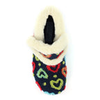 Angel Navy Boot Slipper