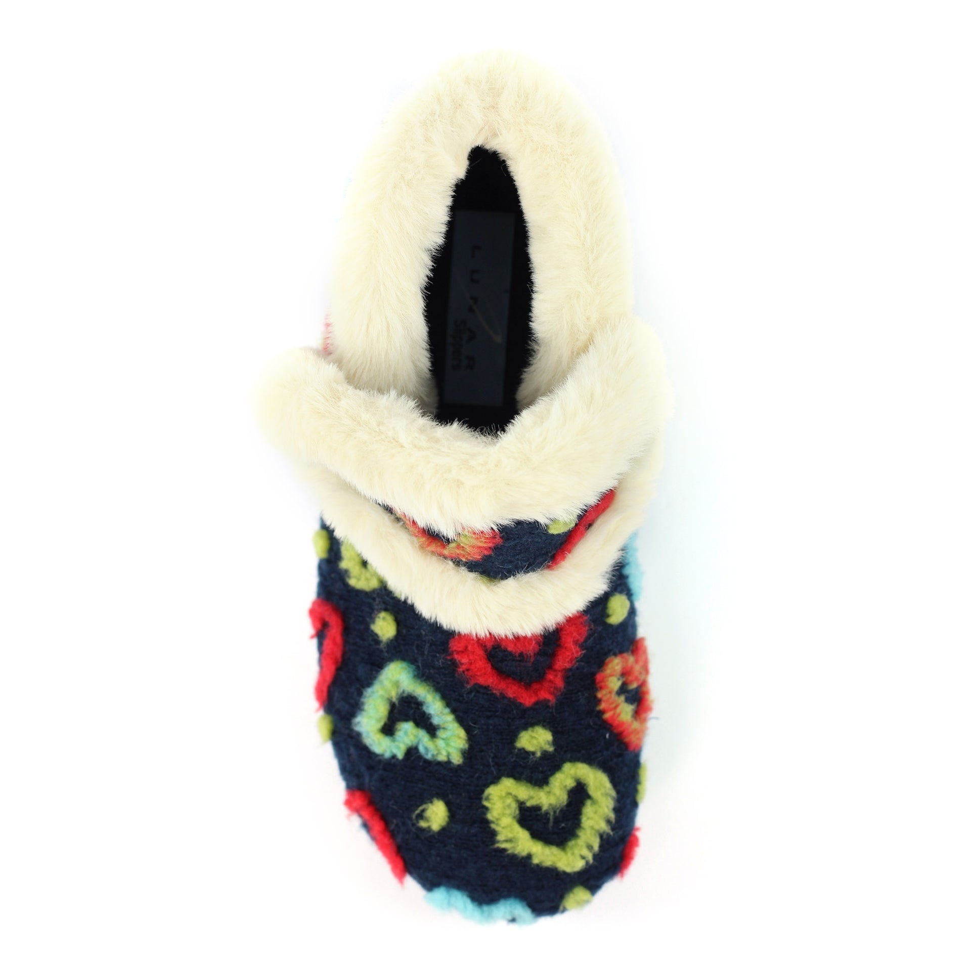 Angel Navy Boot Slipper