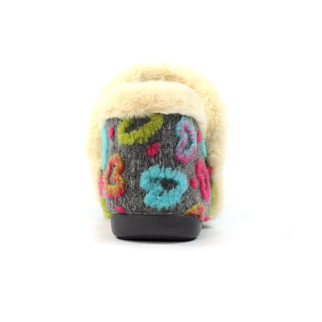 Angel Grey Boot Slipper