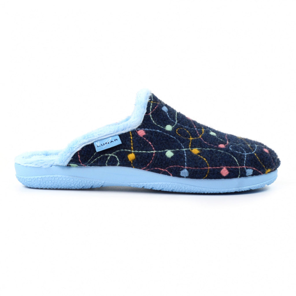 Impulse Navy Slipper