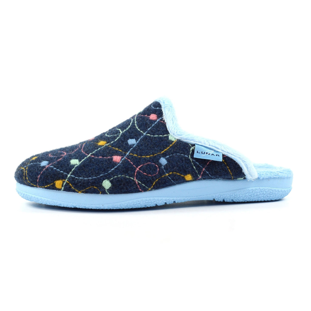 Impulse Navy Slipper