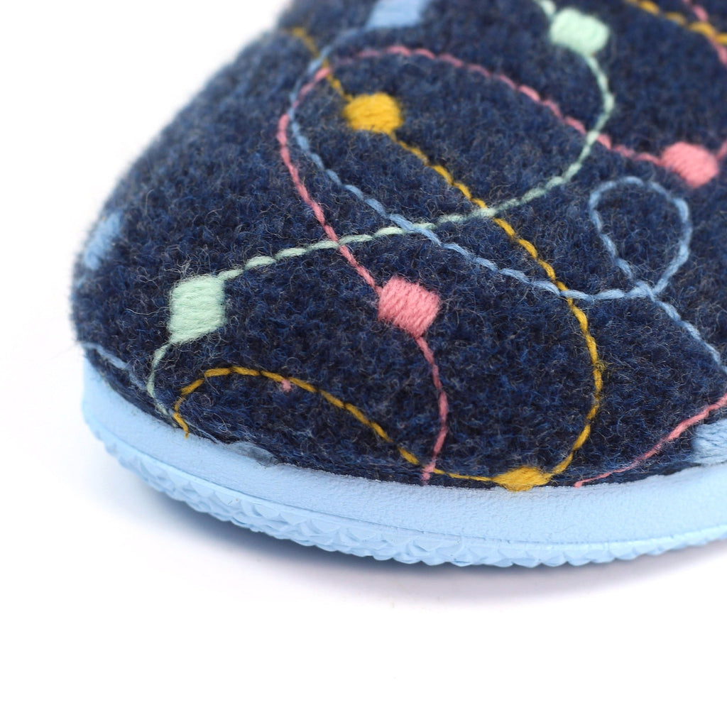 Impulse Navy Slipper