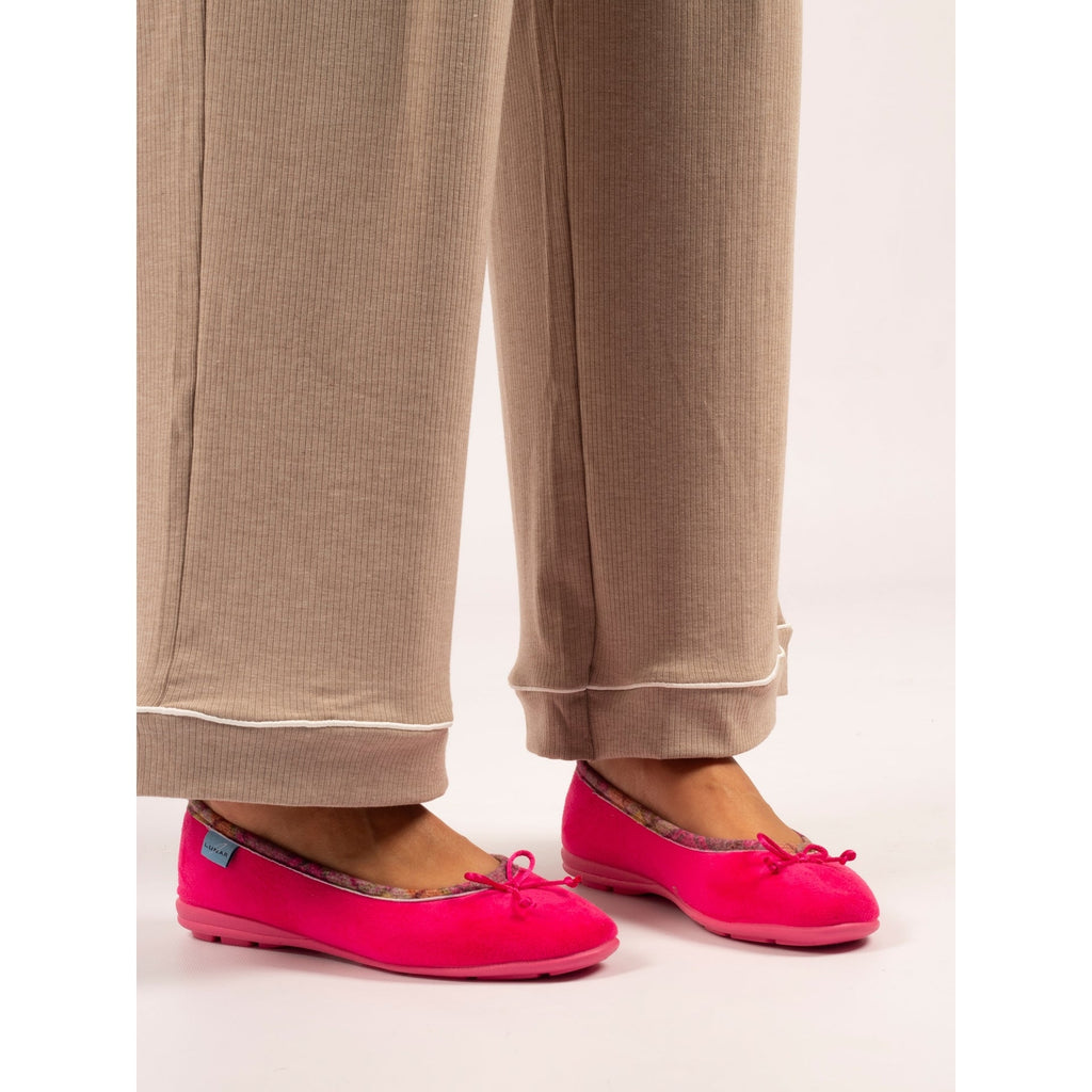 Bow Pink Pump Slipper