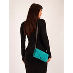 Abby / Amy Green Clutch Bag
