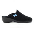 Audrey Black Mule Slipper