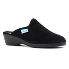 Audrey Black Mule Slipper