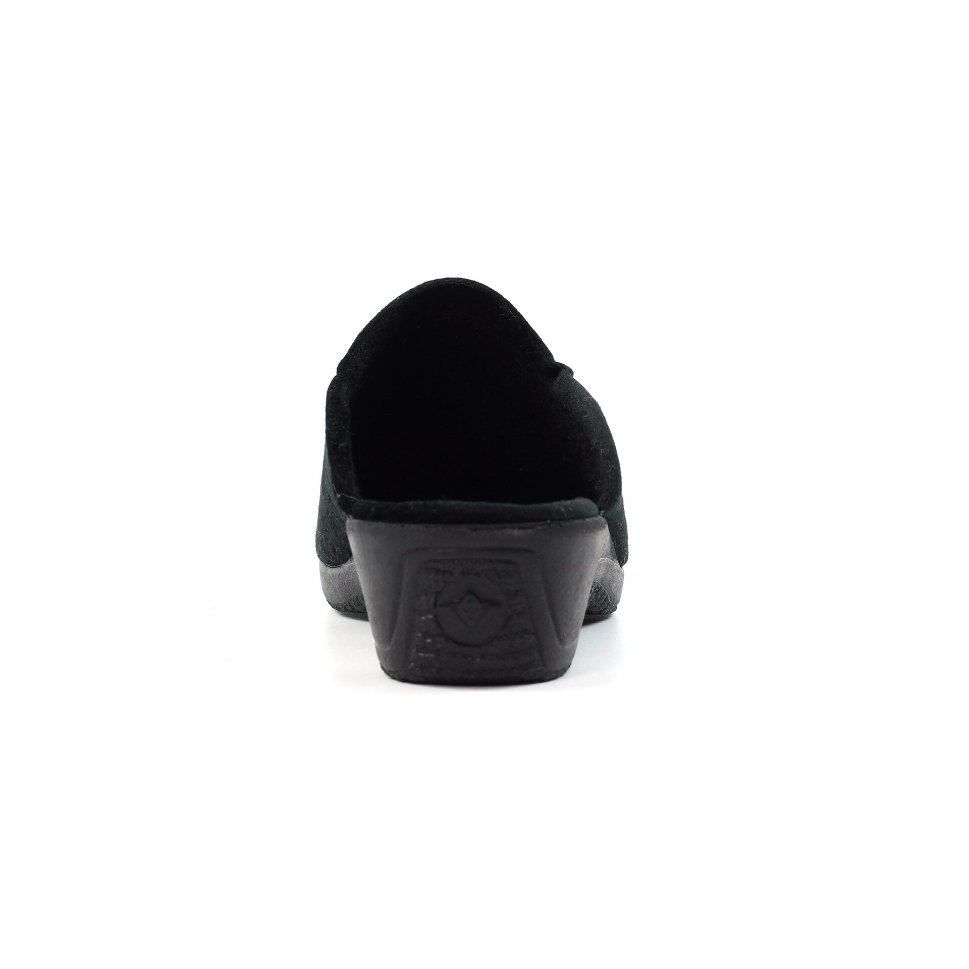 Audrey Black Mule Slipper