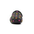 Peanut Black Mule Slipper