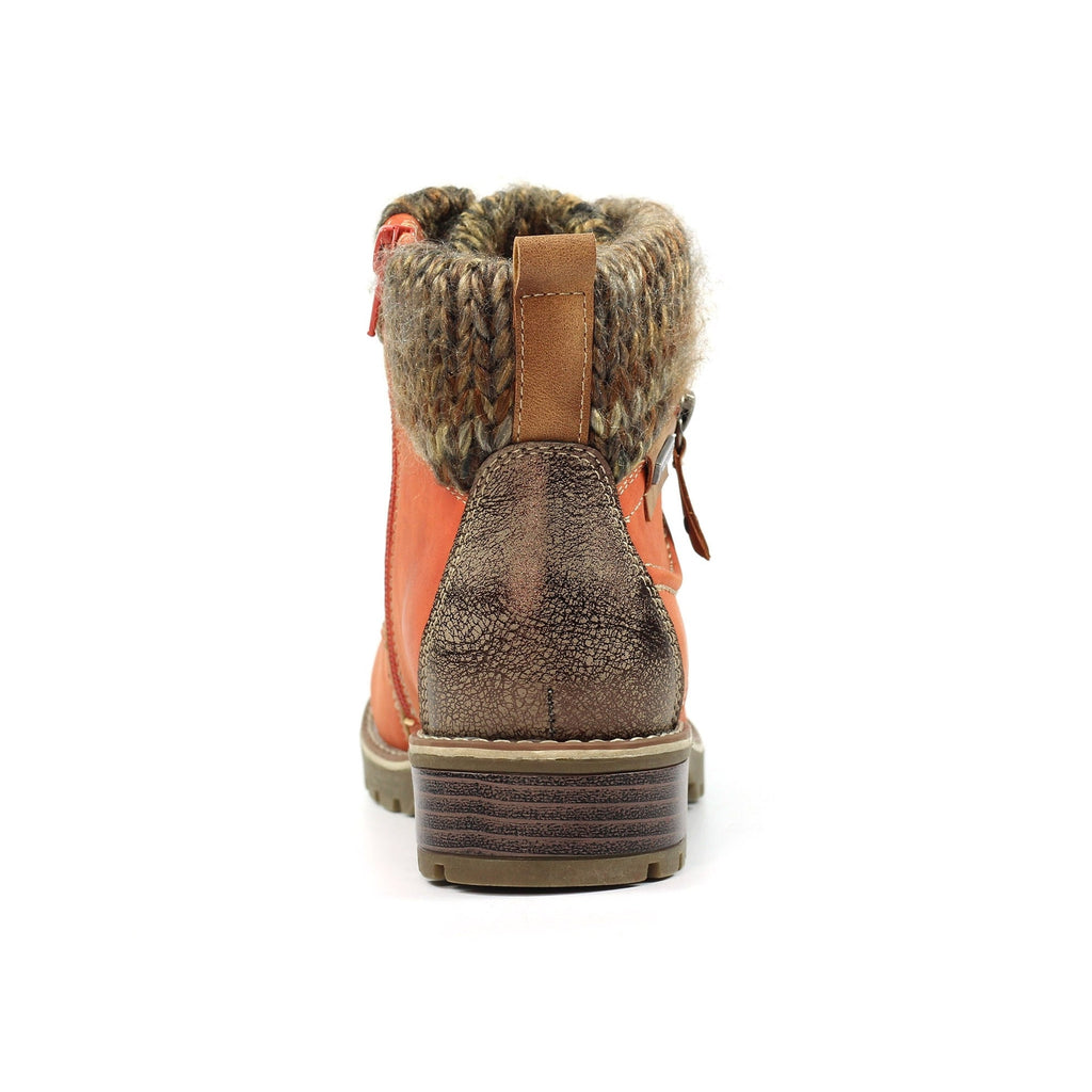 Millie Orange Waterproof Boot