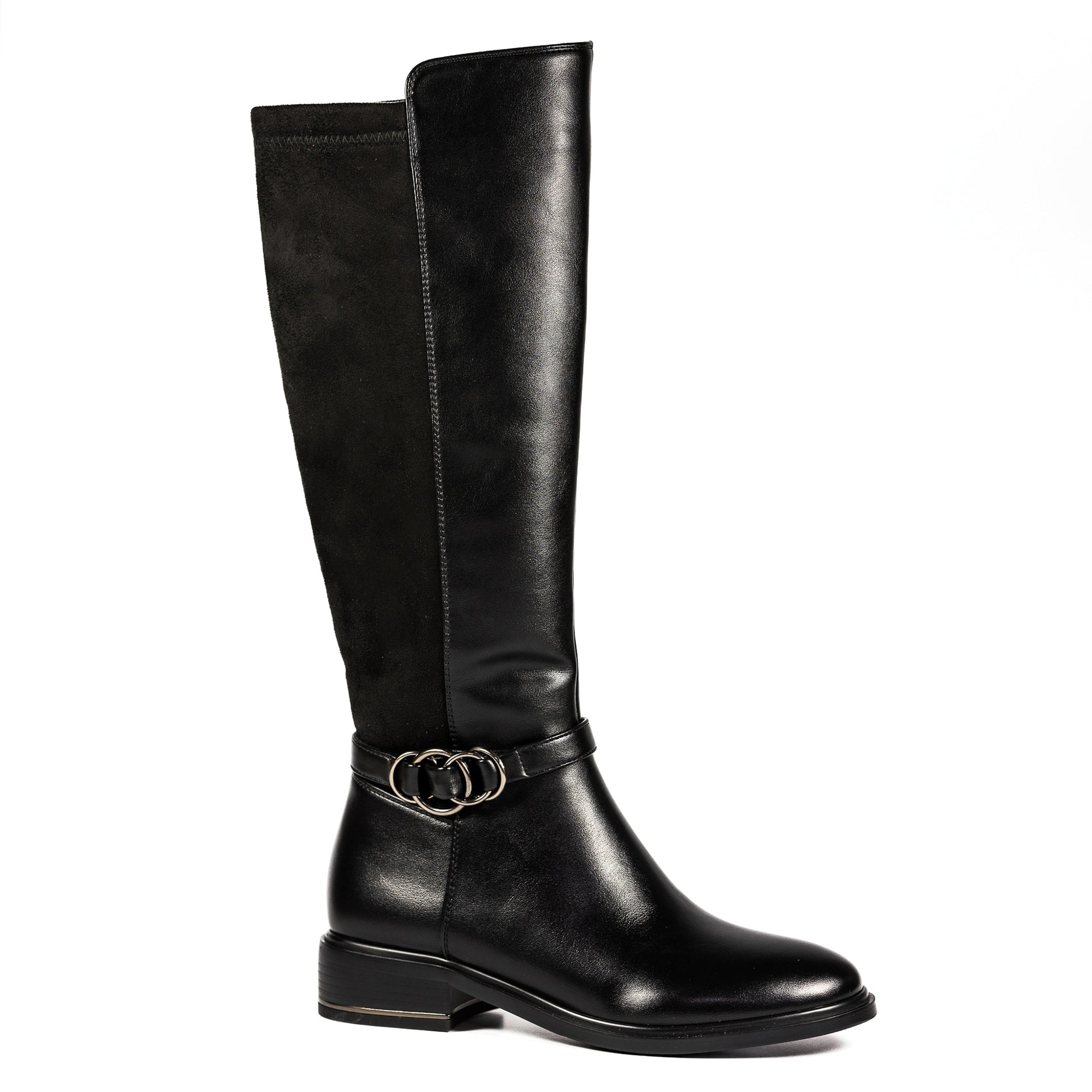 Corby Black Long Boot
