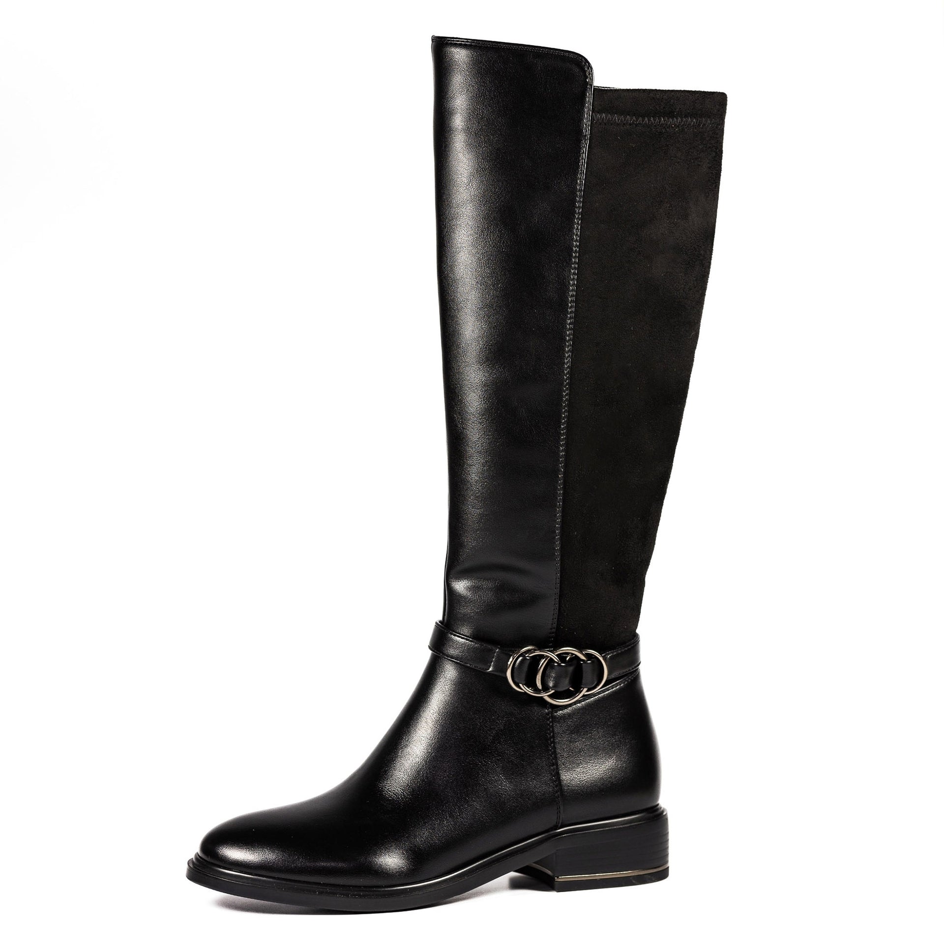 Corby Black Long Boot