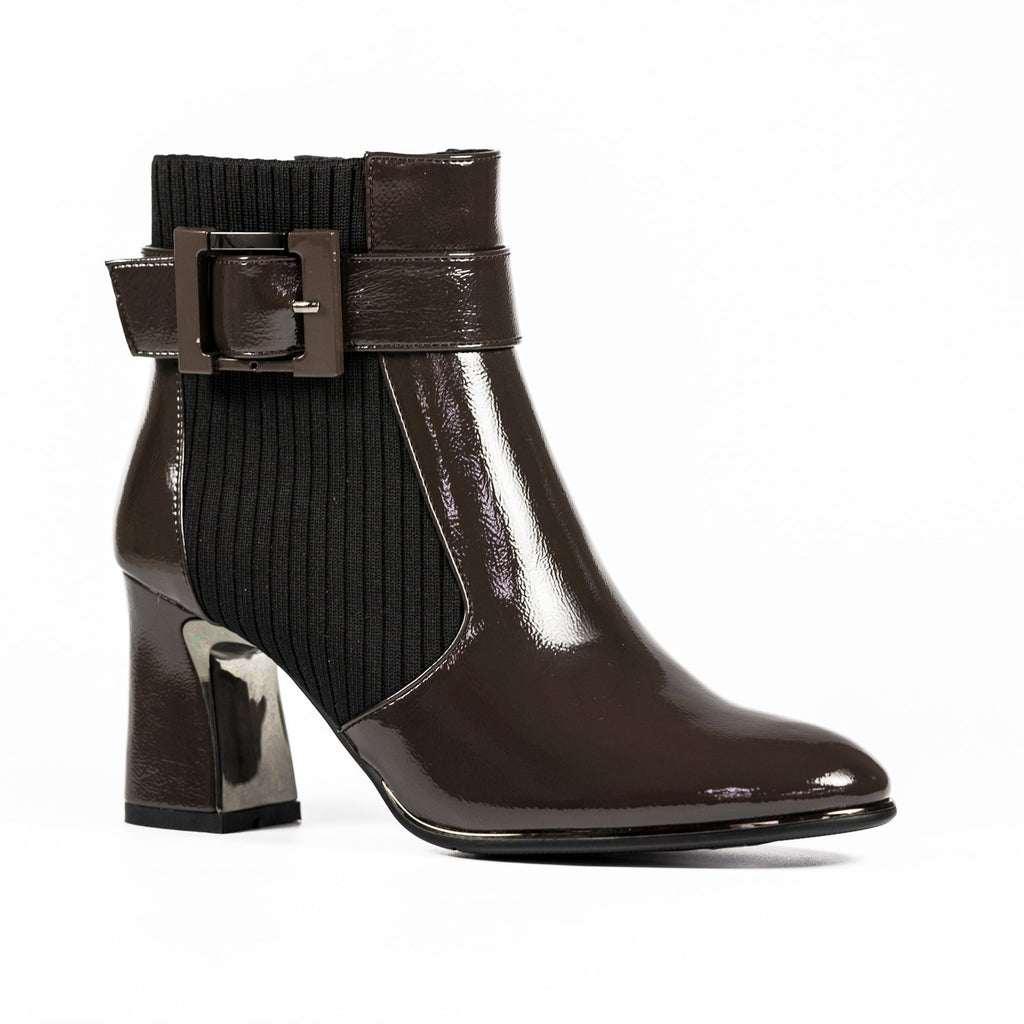 Trudy Grey Ankle Boot