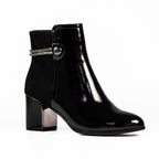 Lily Black Ankle Boot