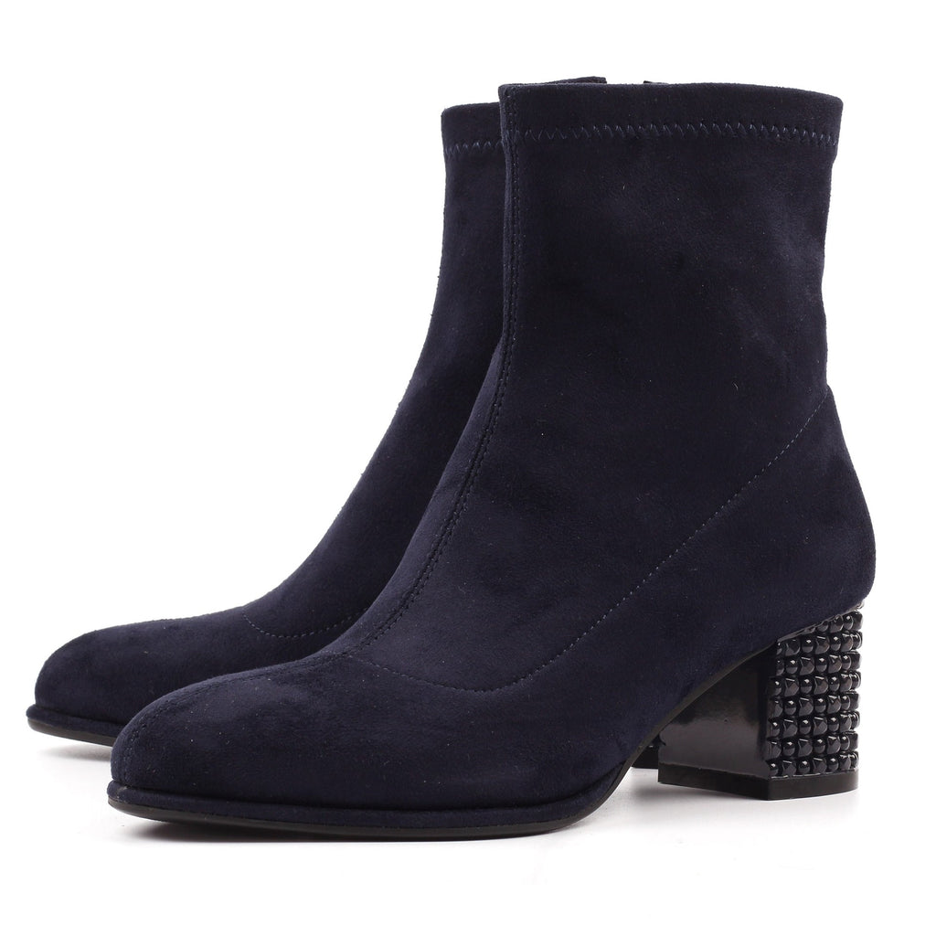 Sage Navy Ankle Boot