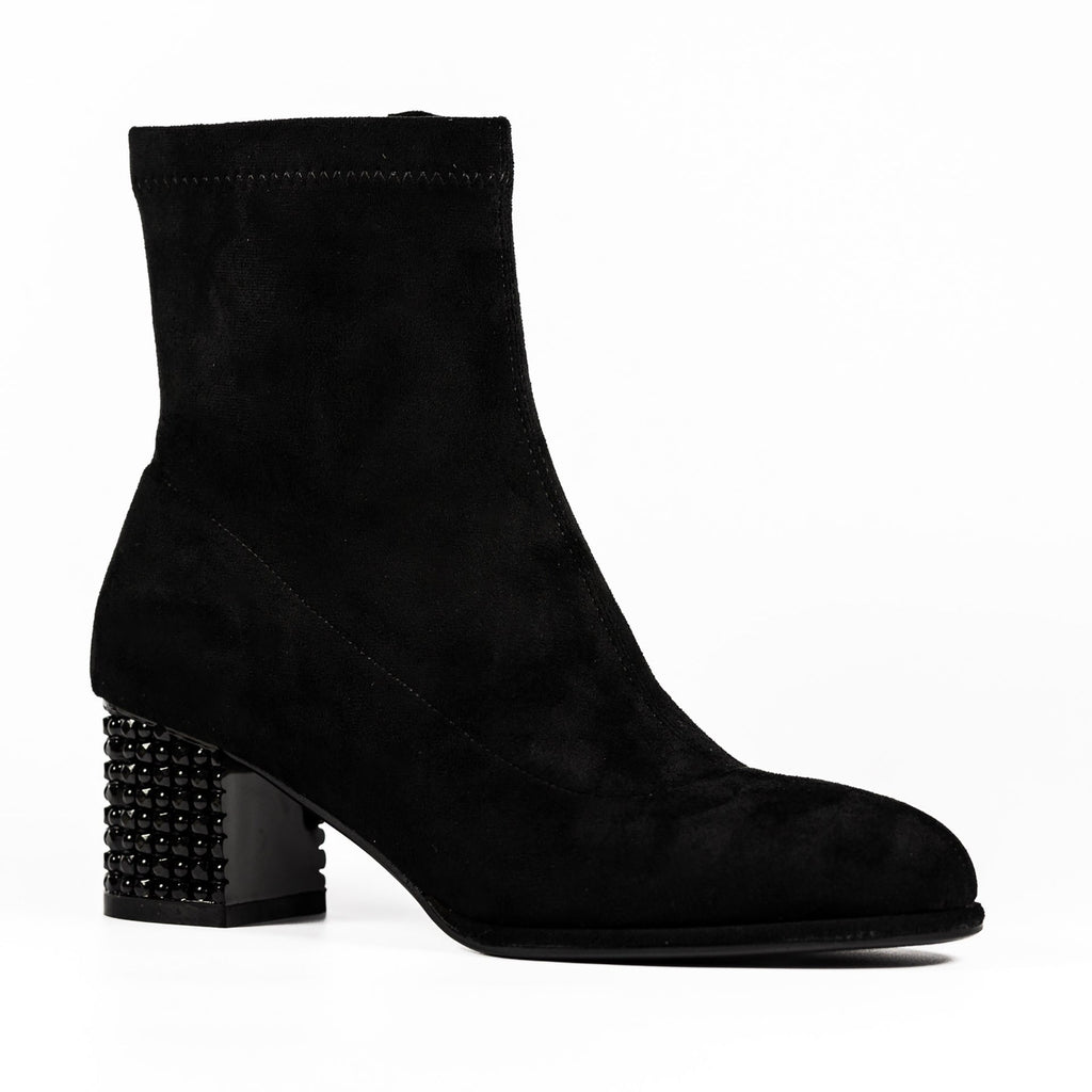 Sage Black Ankle Boot