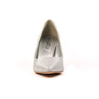 Romance Silver Court Shoe