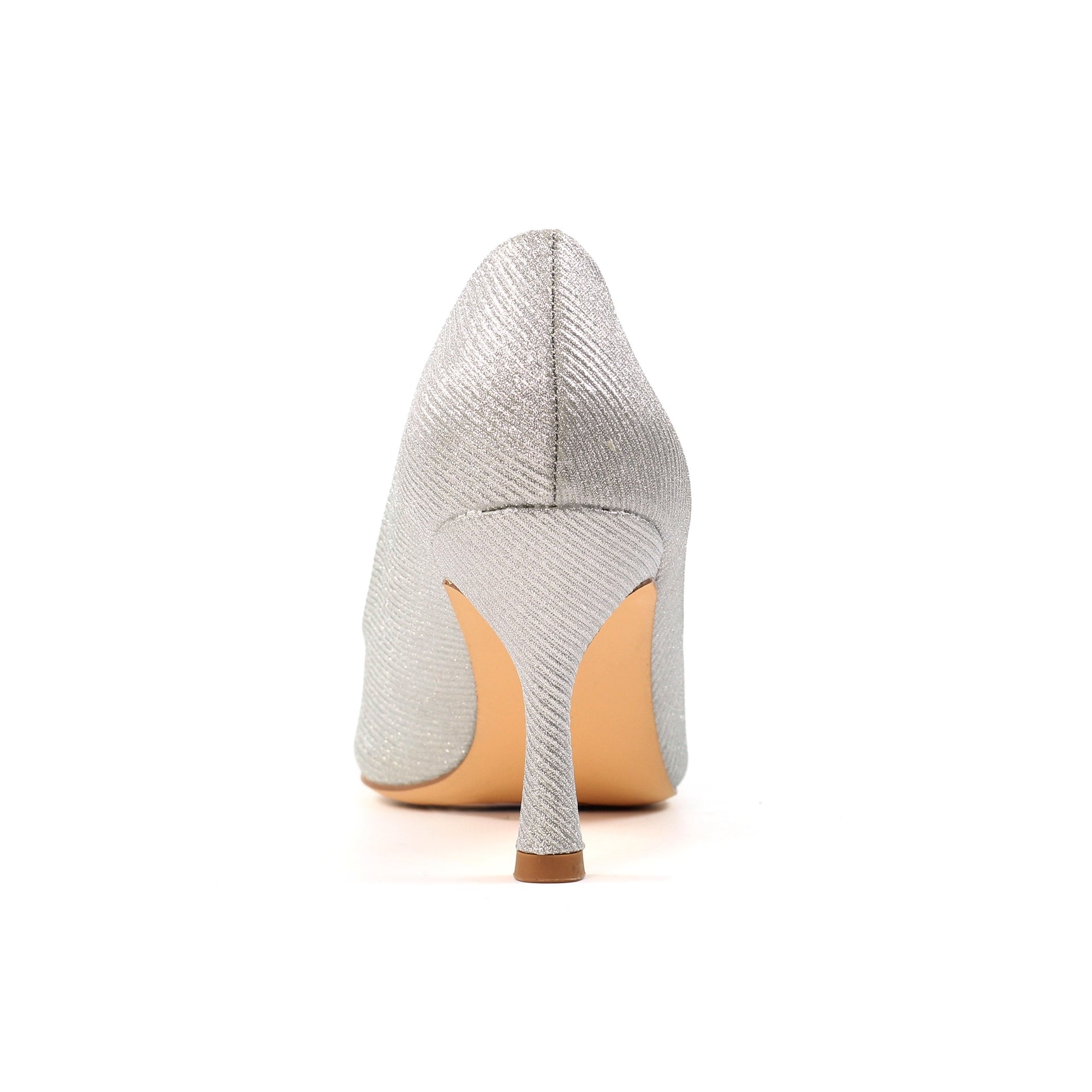 Romance Silver Court Shoe