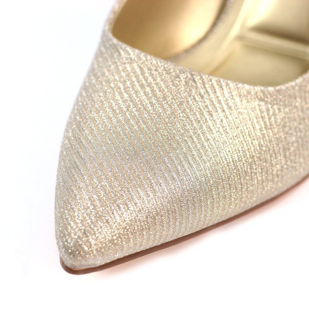 Romance Gold Court Shoe