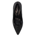 Renata Black Court Shoe