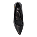 Phoebe Black Court Shoe