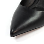 Phoebe Black Court Shoe
