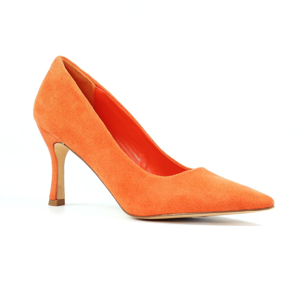 Amy Orange Court Shoe