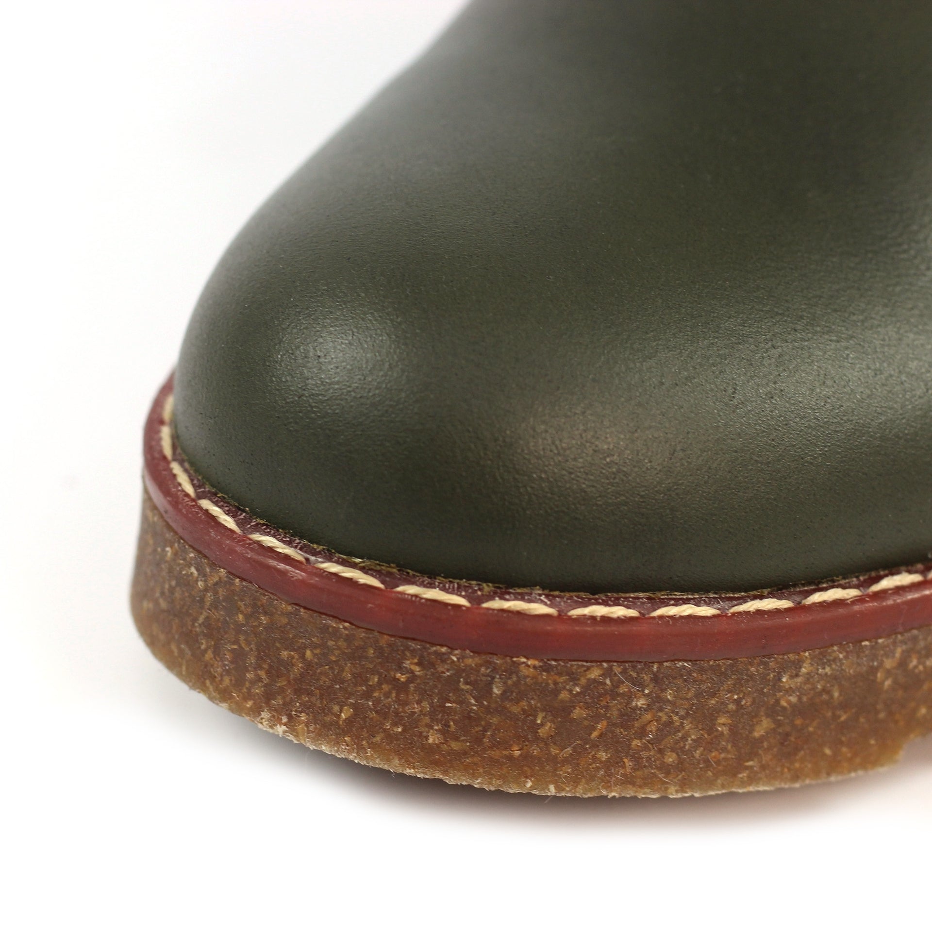 Claire III Olive Leather Boot
