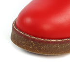Claire III Red Leather Boot