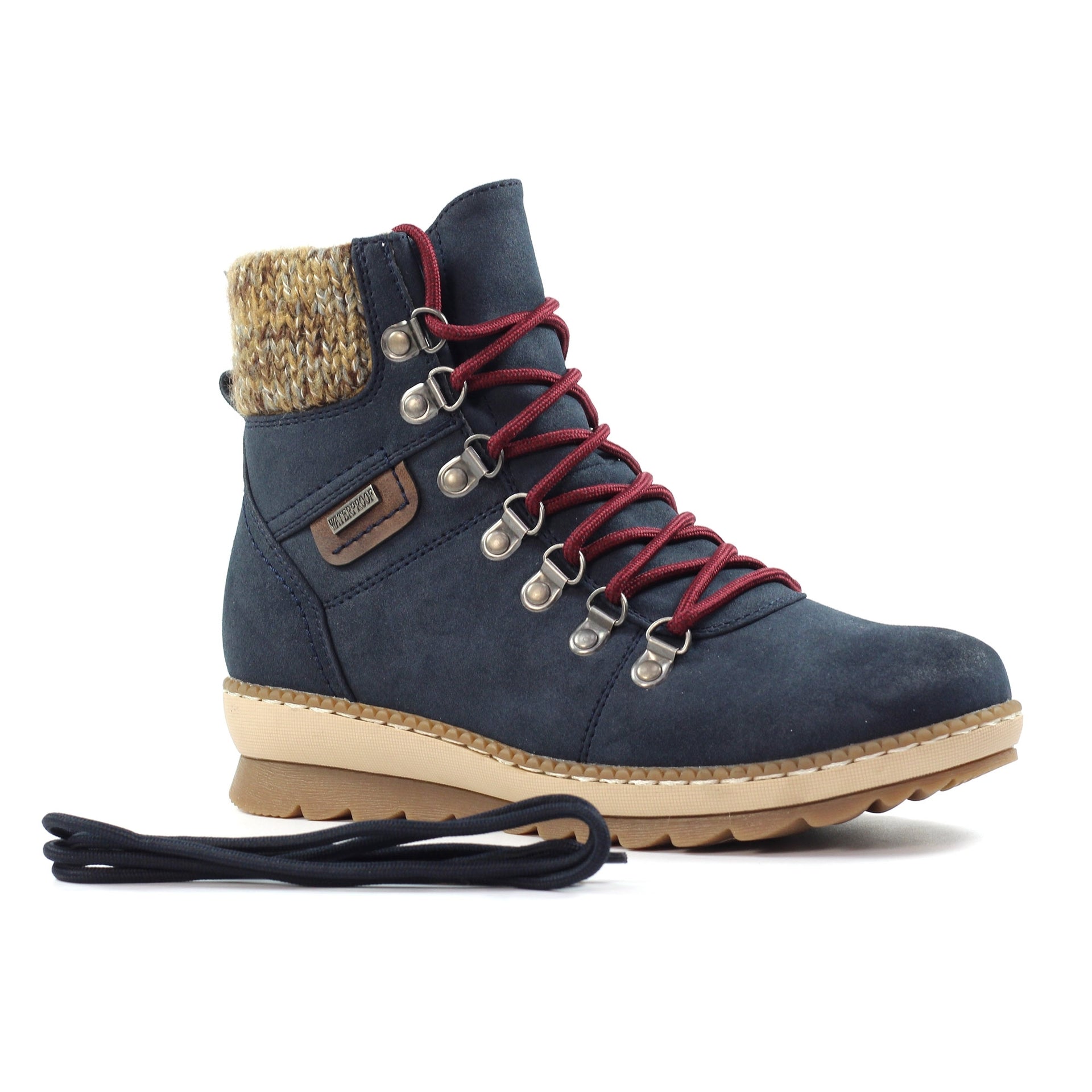 Candy Navy Waterproof Boot