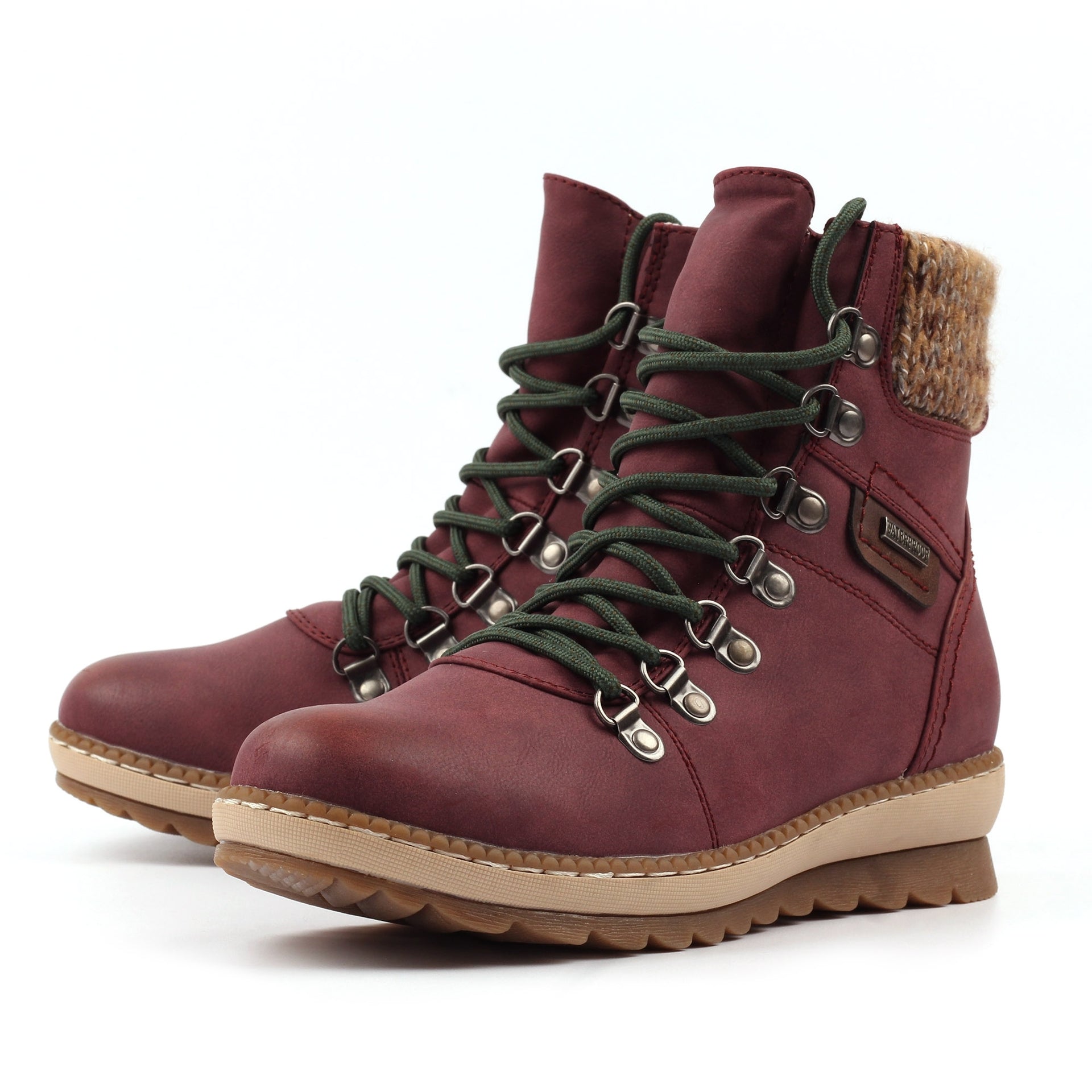 Candy Burgundy Waterproof Boot