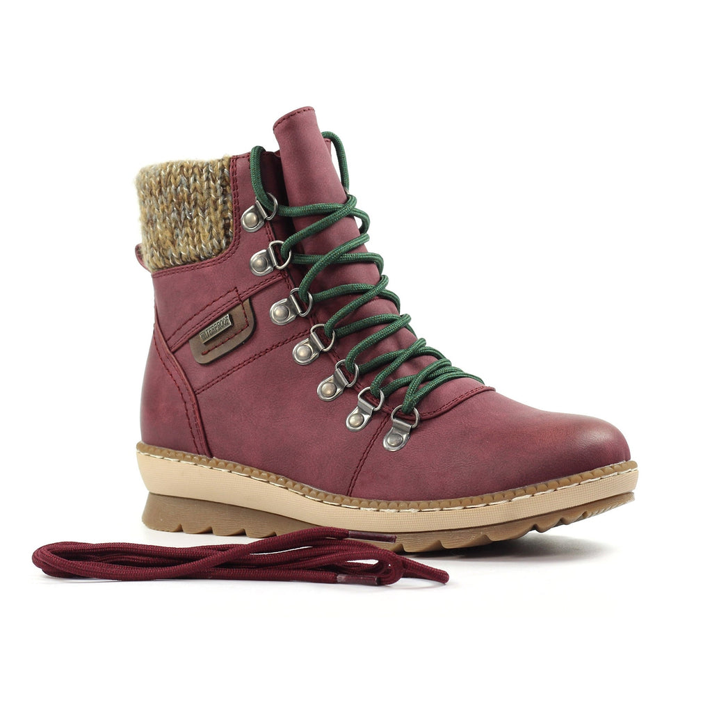 Candy Burgundy Waterproof Boot