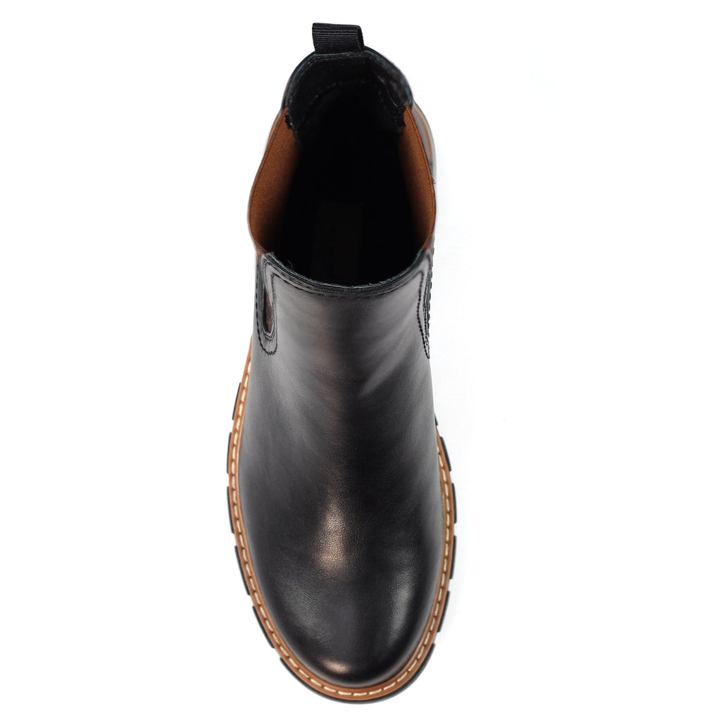 Ribble Black Ankle Boot