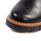 Ribble Black Ankle Boot