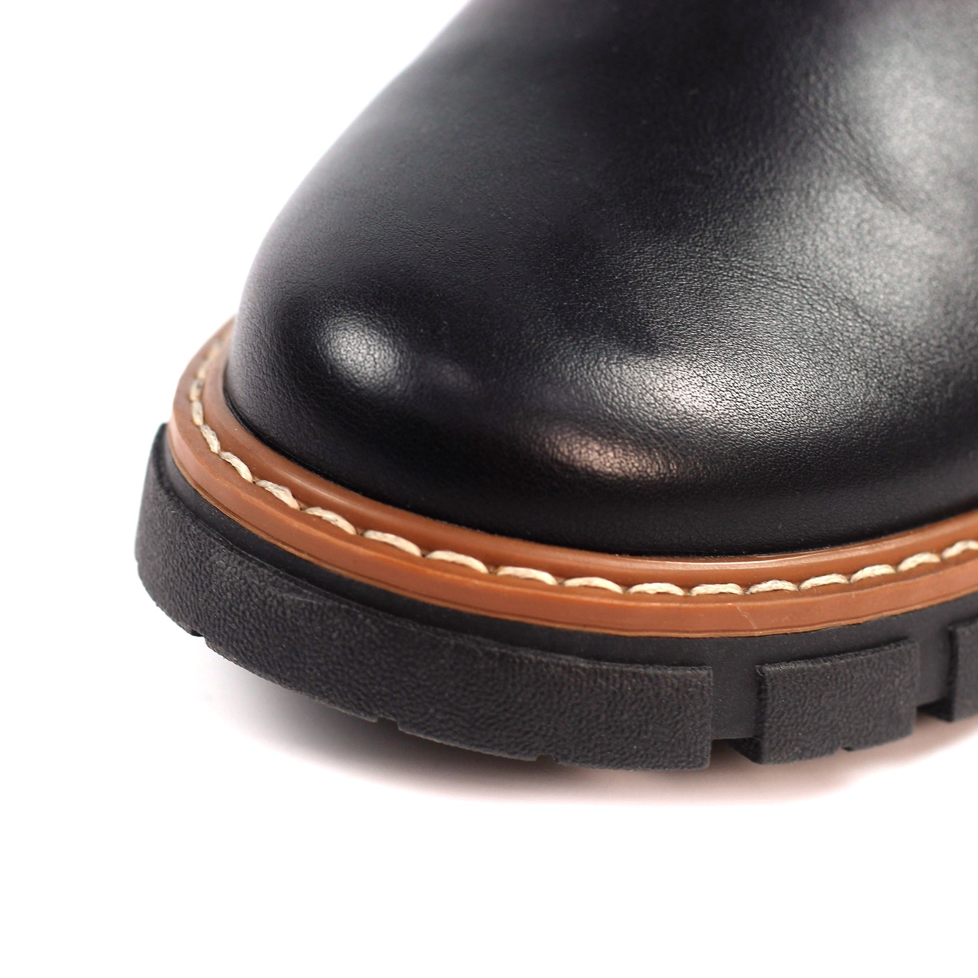 Ribble Black Ankle Boot