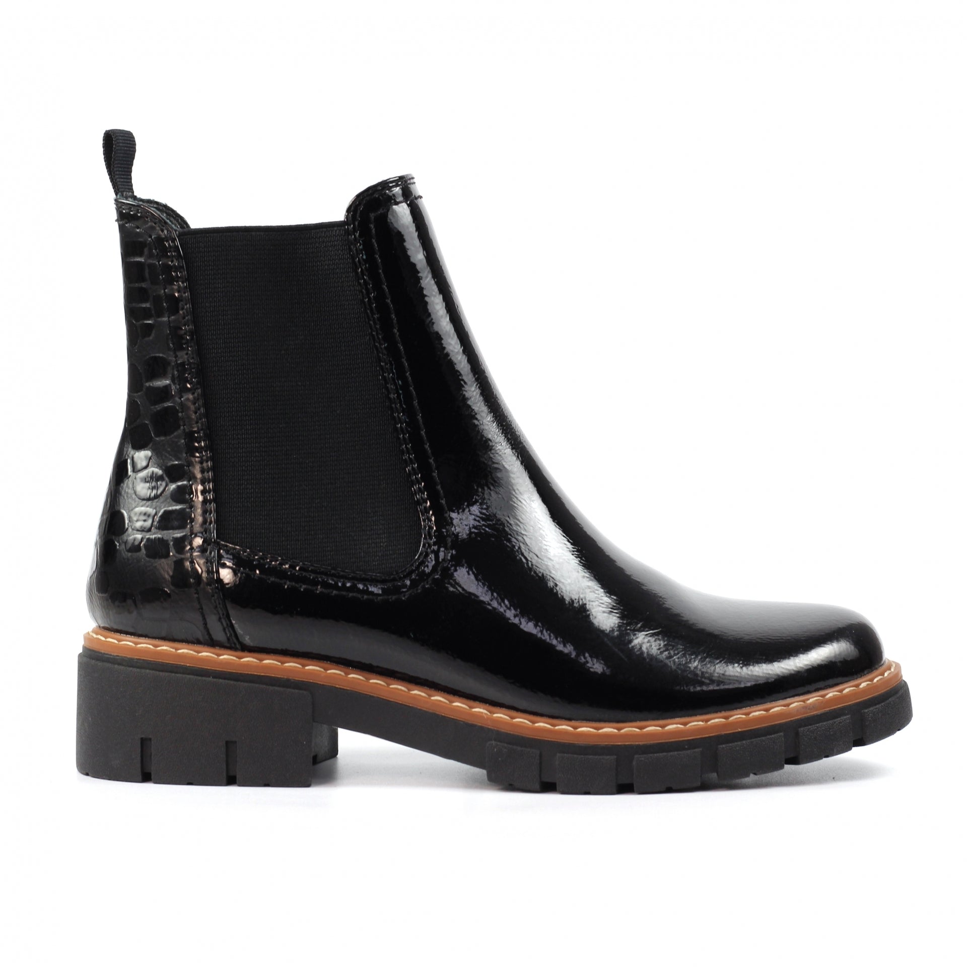 Peace Black Ankle Boot