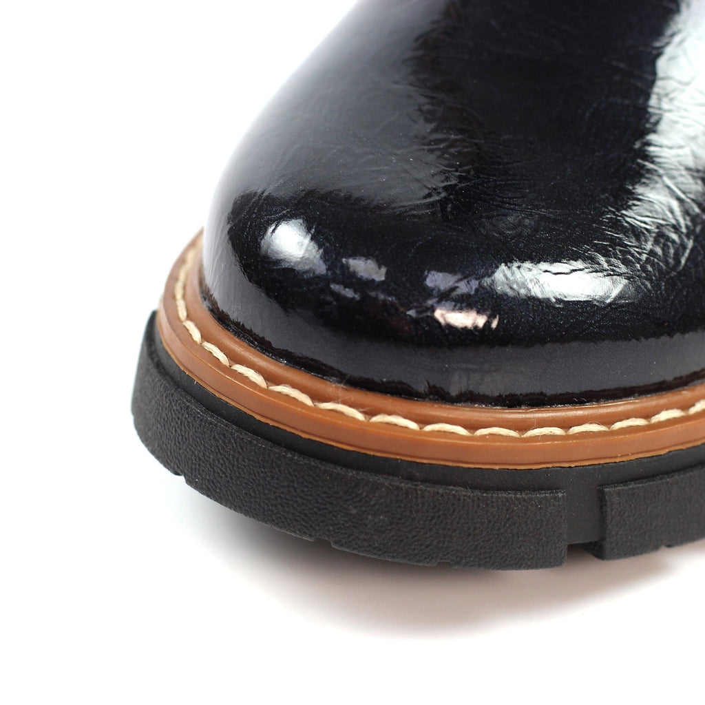 Peace Navy Ankle Boot