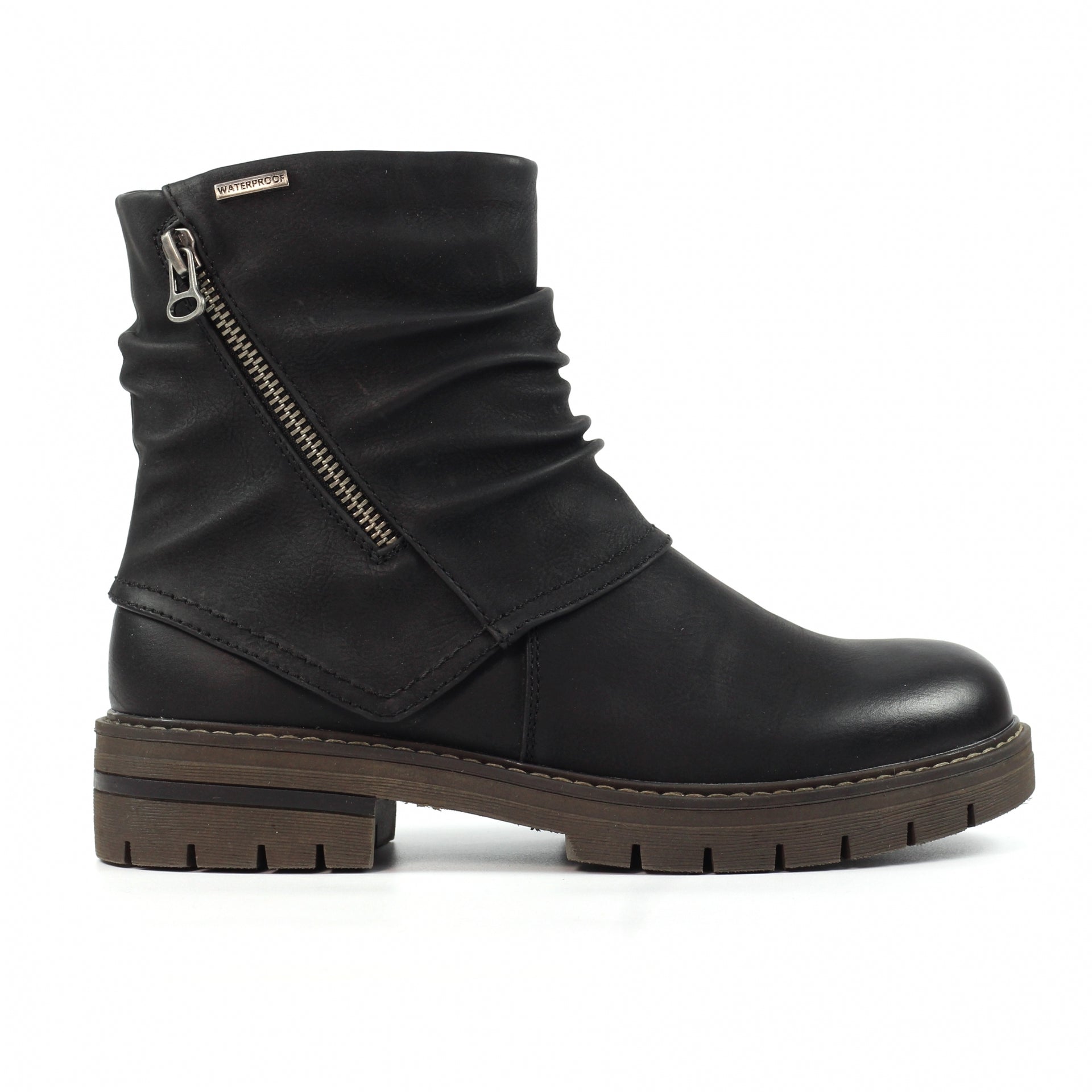 Marnie Black Waterproof Ankle Boot