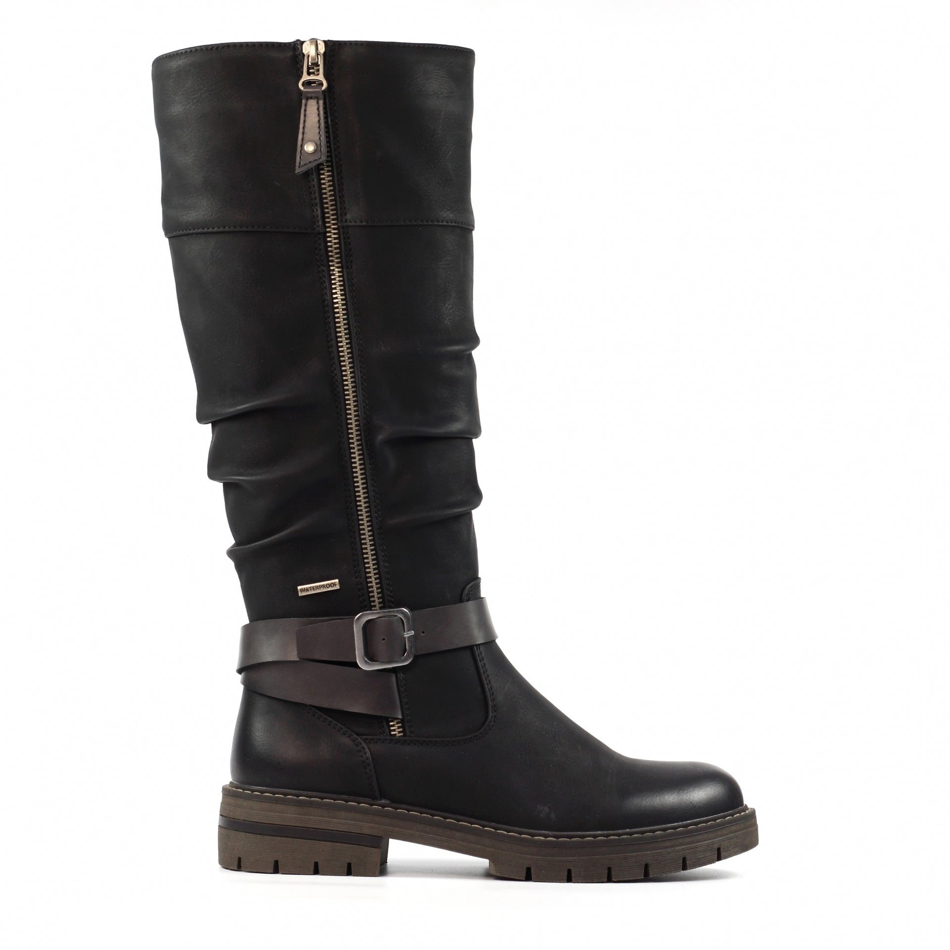 Margo Black Waterproof Long Boot