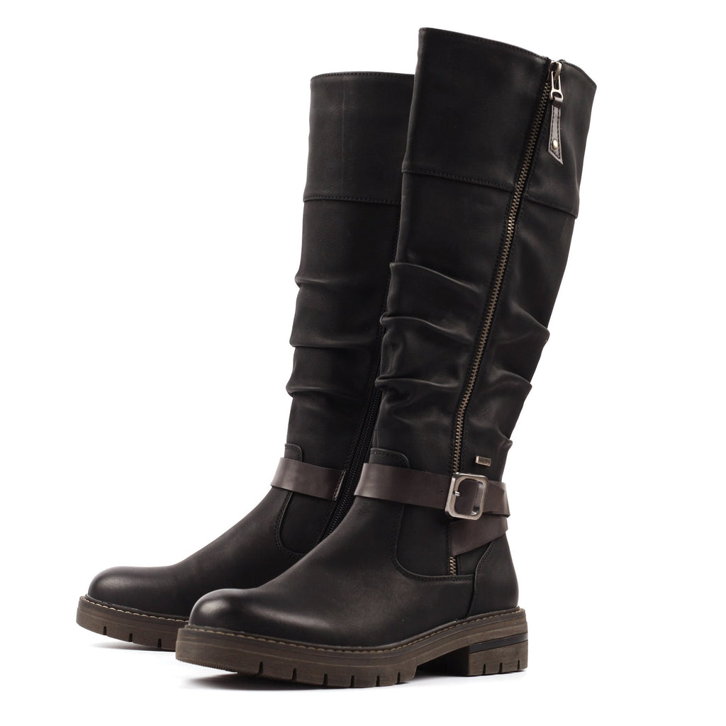 Margo Black Waterproof Long Boot
