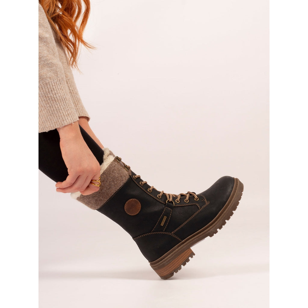 Cambridge Black Ice Grip Waterproof Boot