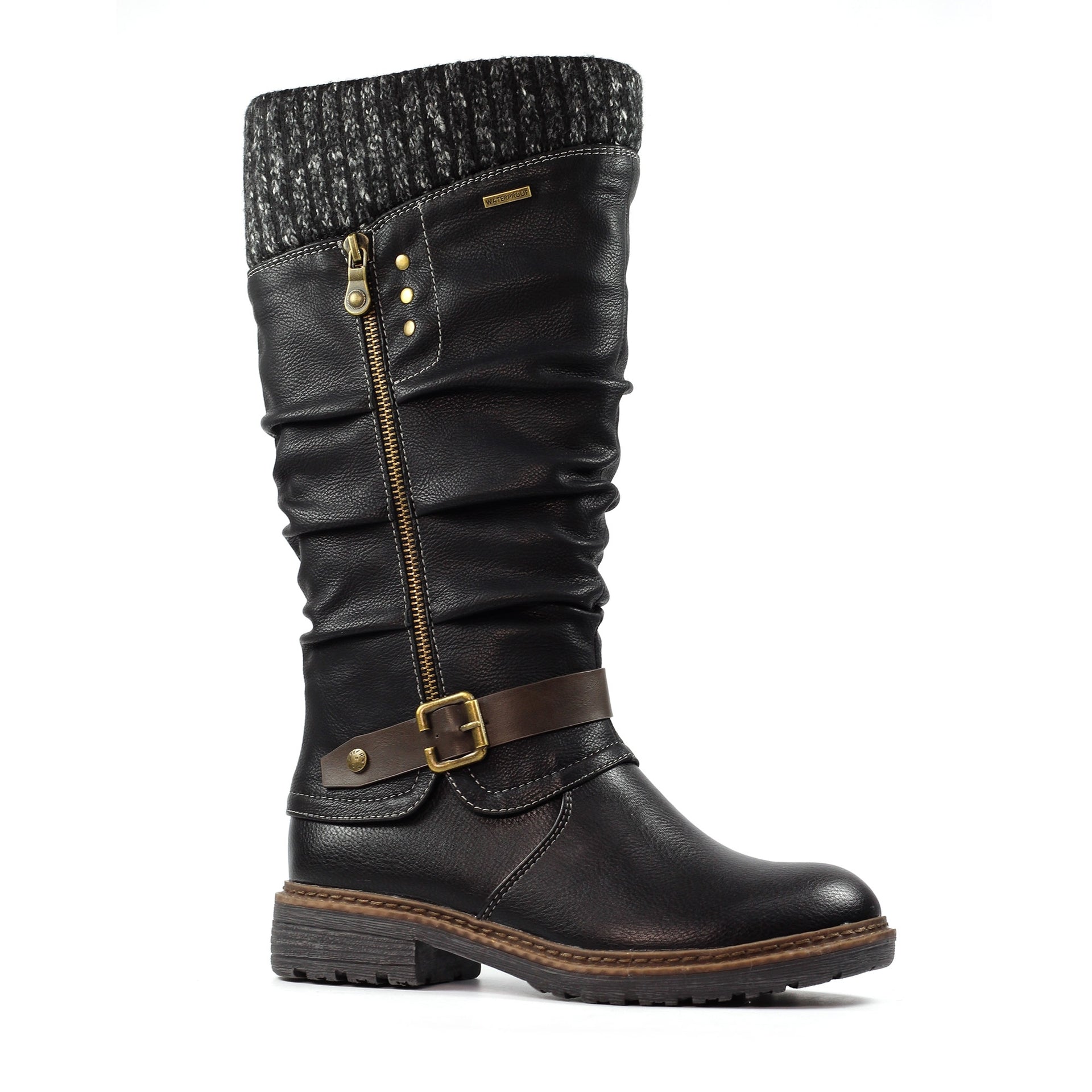Brisbane Black Waterproof Boot