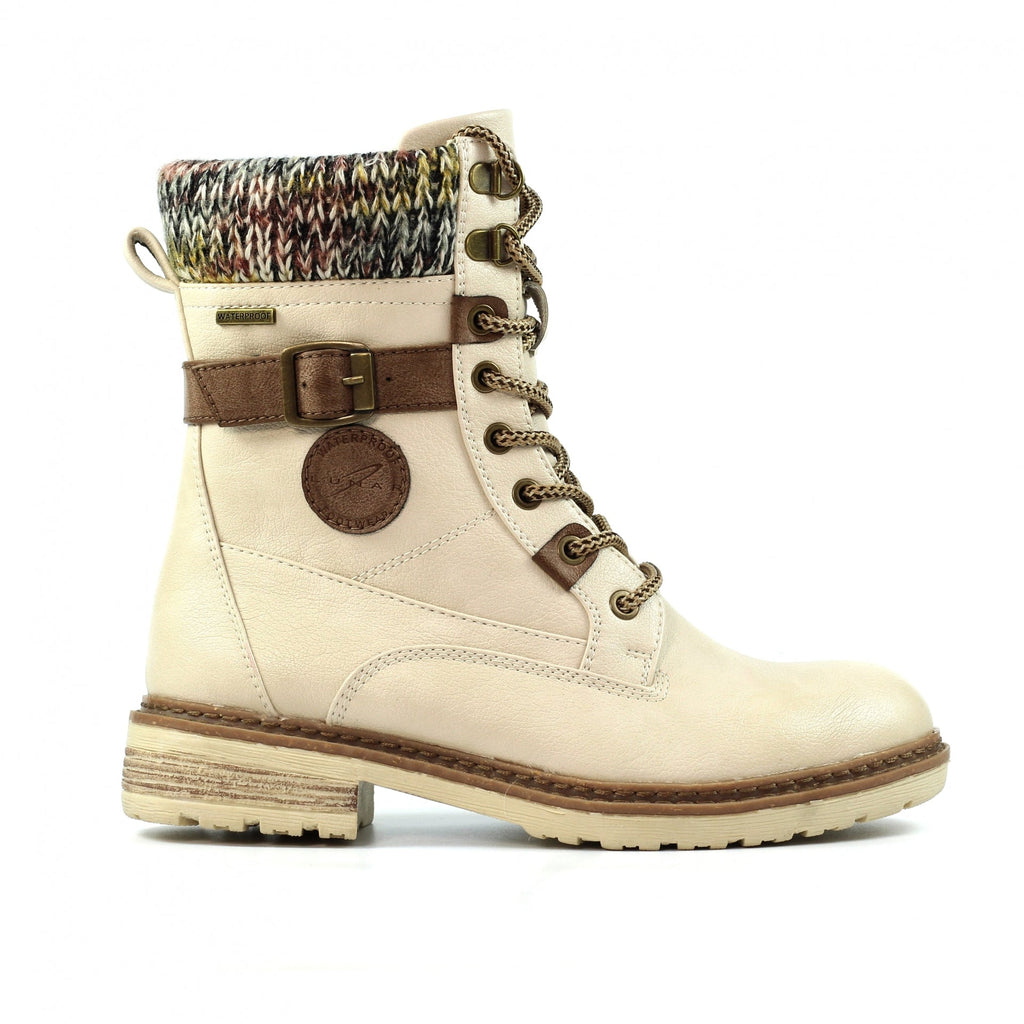 Annabelle Cream Waterproof Boot