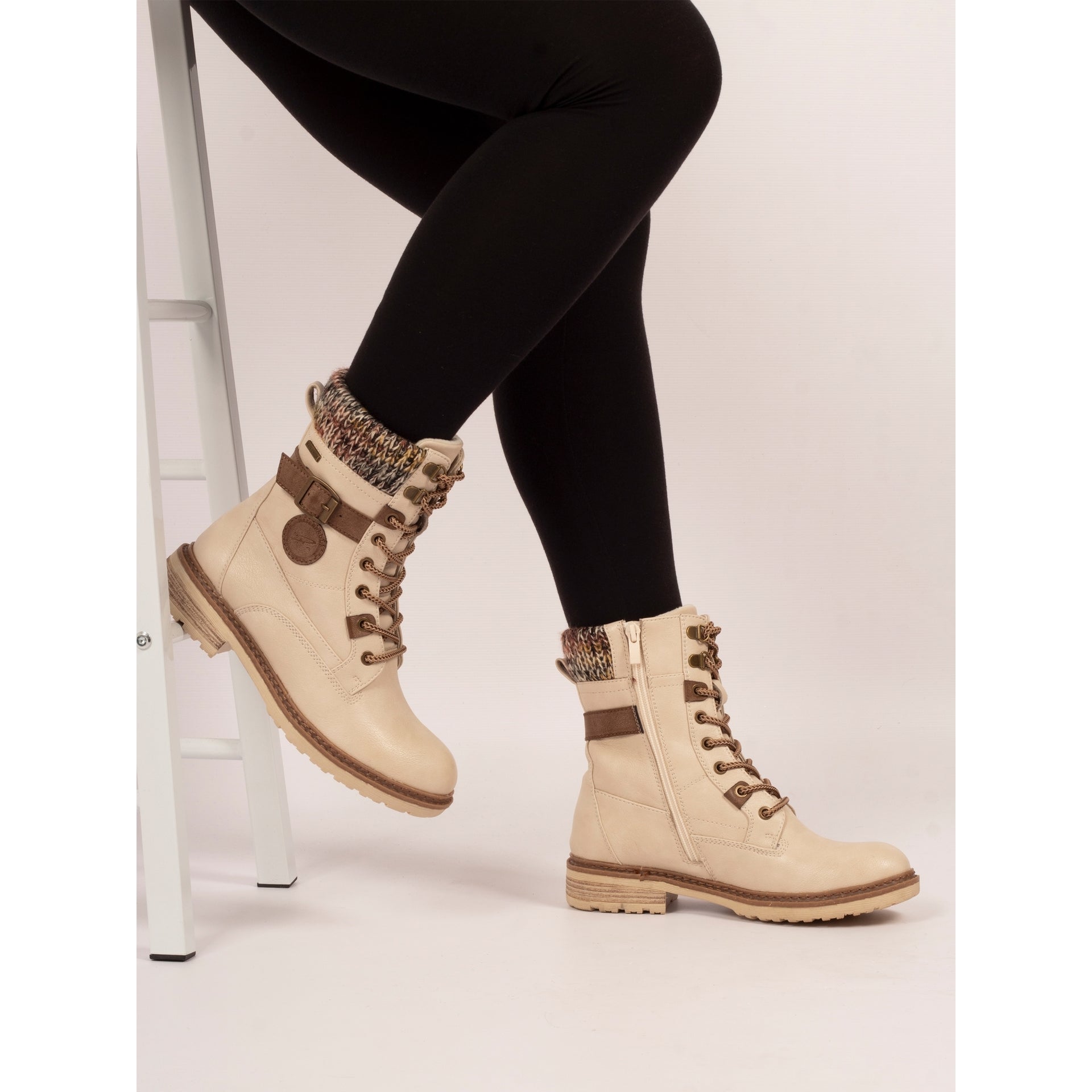 Annabelle Cream Waterproof Boot