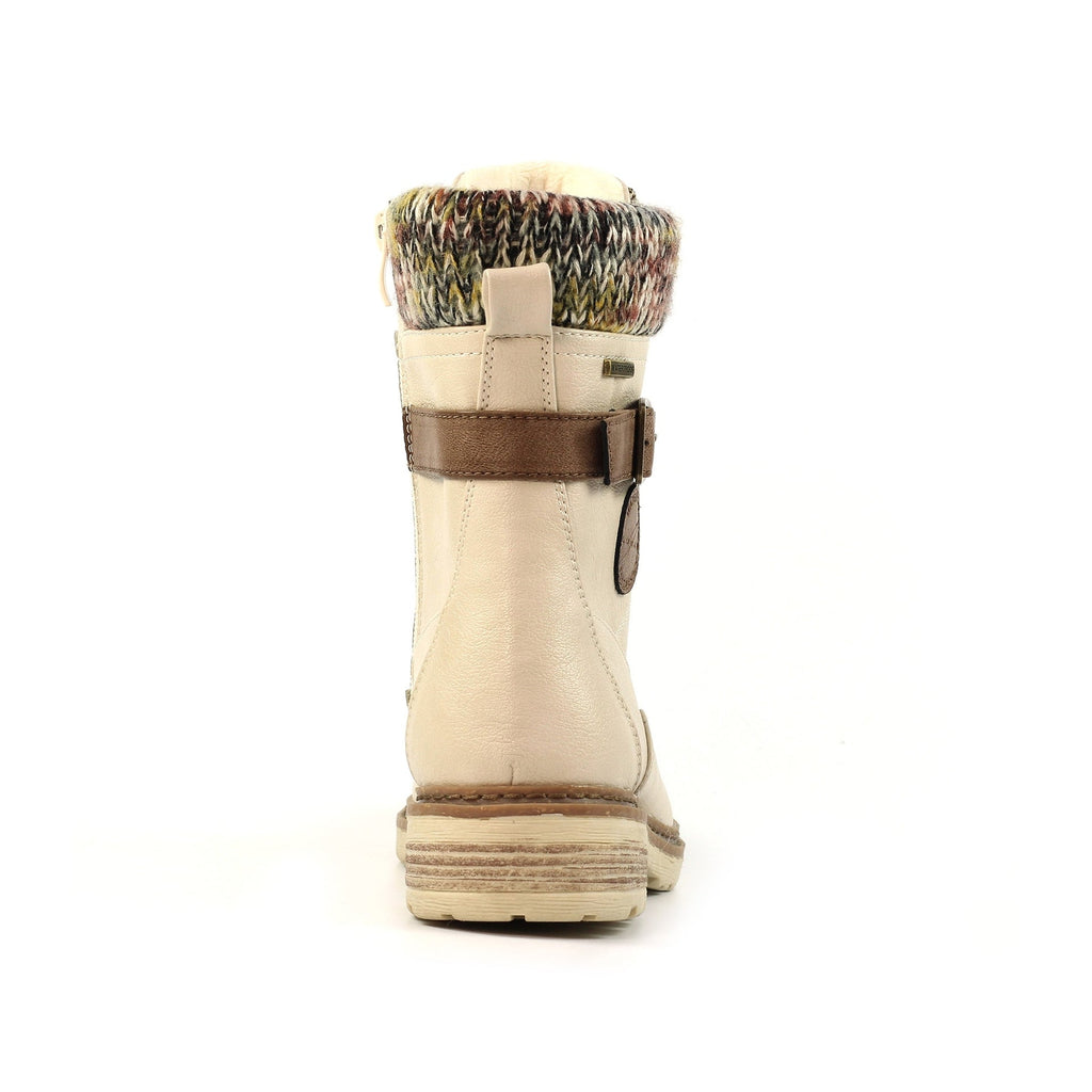 Annabelle Cream Waterproof Boot