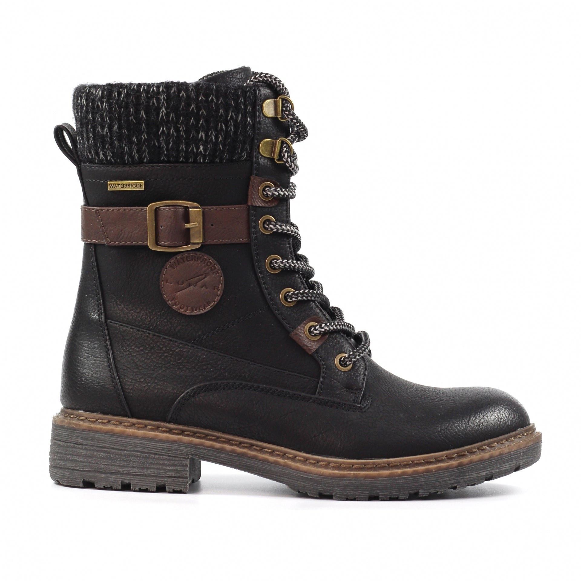 Annabelle Black Waterproof Boot