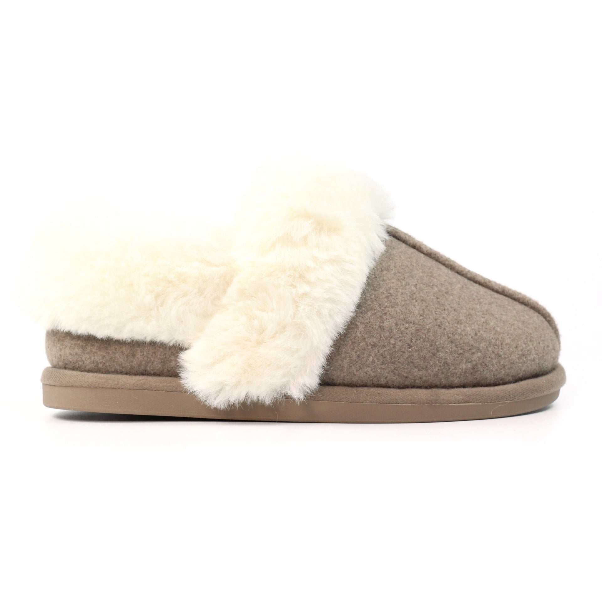 Ember III Taupe Boxed Slipper