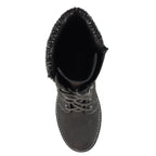 Caesar Black Wide Fit Long Boot